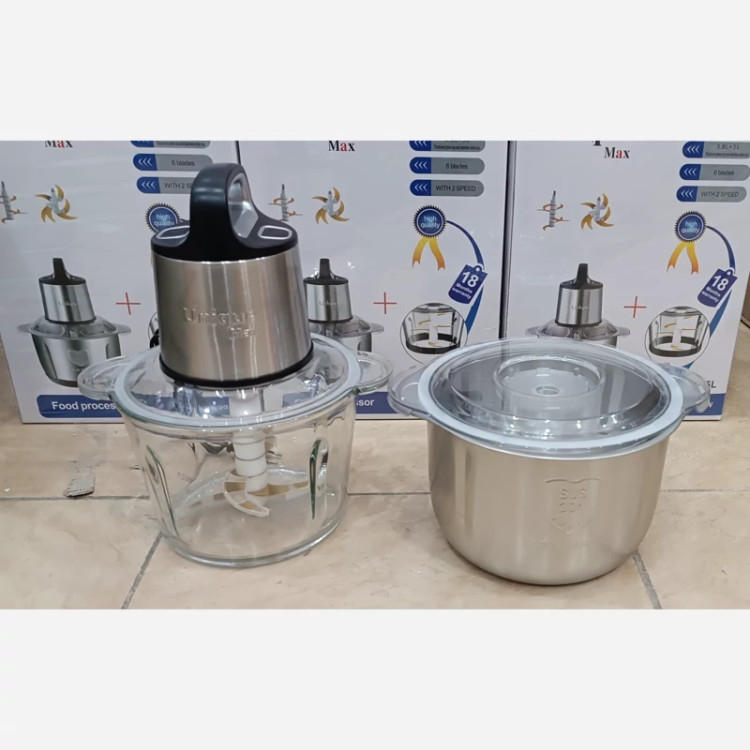 خردکن دو کاسه یونیک مکس مدل 0340