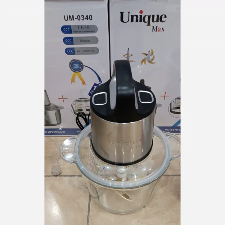 خردکن دو کاسه یونیک مکس مدل 0340