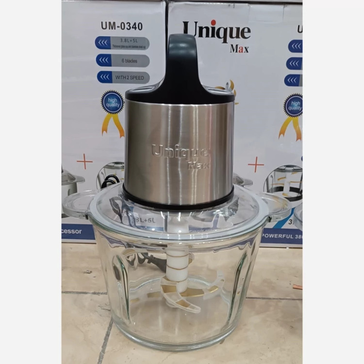 خردکن دو کاسه یونیک مکس مدل 0340